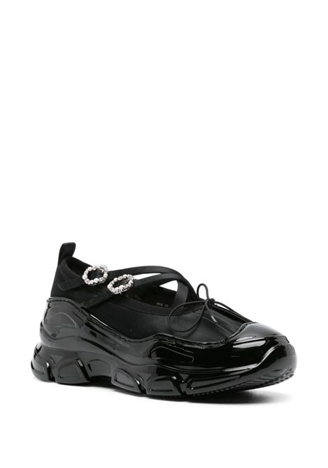 Sneakers con fibbia in nero di Simone Rocha - donna SIMONE ROCHA | HT19B0755BLK